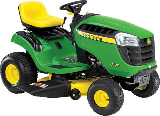 John Deere D100 Lawn Tractor Price Specs
